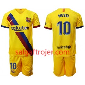 FC Barcelona Fodboldtrøjer Lionel Messi 10 Børn Udebanesæt 2019/20 Kort ærmer